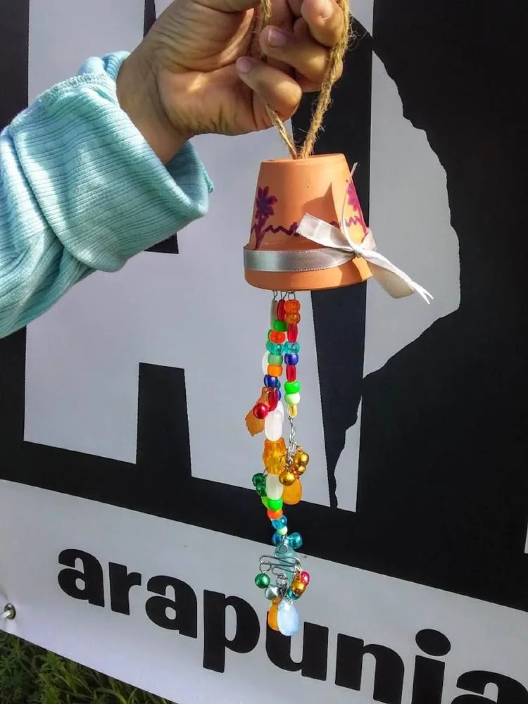 Flowerpot Wind Chimes 6